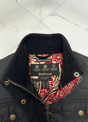 Ваксована куртка barbour morris utility5 фото