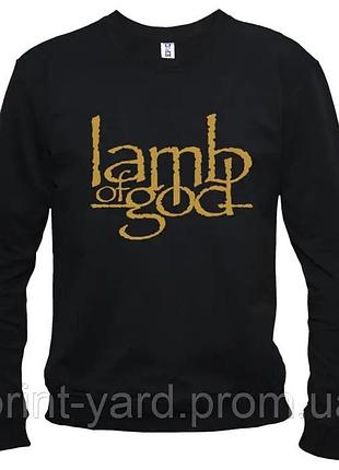 Свитшот черный loys music lamb of god
