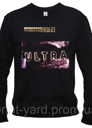 Свитшот черный loys music depeche mode ultra