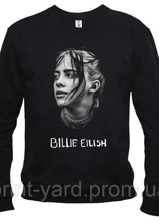 Свитшот черный loys music billie eilish rock