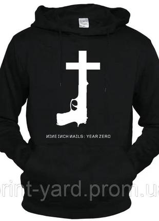 Толстовка черная loys music nine inch nails print