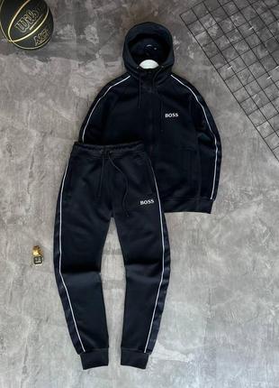 Спортивный костюм boss темно-синий