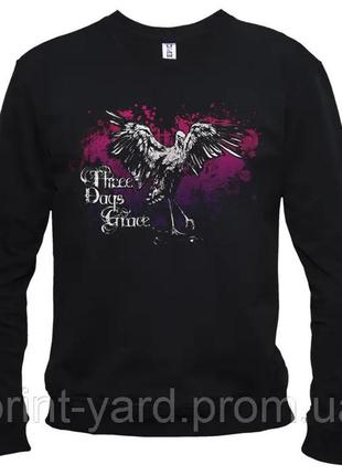 Свитшот черный loys music three days grace