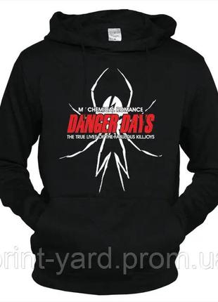 Толстовка чорна loys music my chemical romance rock