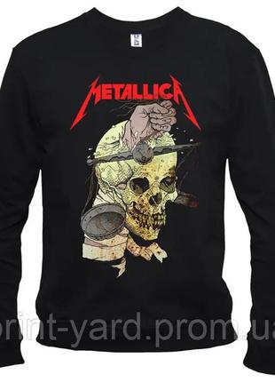 Свитшот черный loys music metallica print
