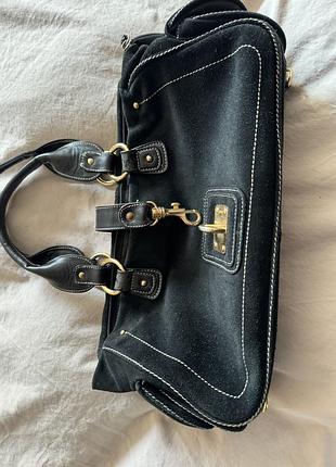 Замшева сумка