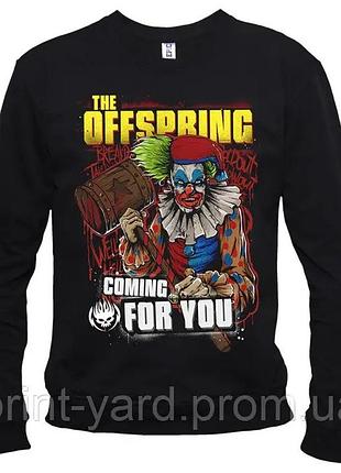 Свитшот черный loys music offspring rock print