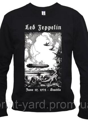 Свитшот черный loys music led zeppelin