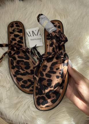 Босоножки zara шлепки сандалии