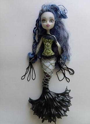 Кукла сирена вон бу слияние монстров монстер хай monster high sirena von boo freaky fusion.
