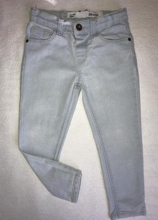 💋 летние джинсики-скинни denim&amp;co размер 2-3р✔️