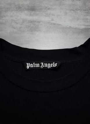 Футболка palm angels paris sprayed logo t-shirt8 фото