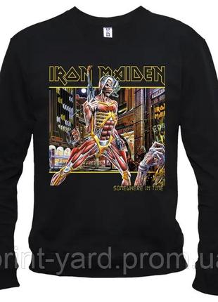 Свитшот черный loys music iron maiden style