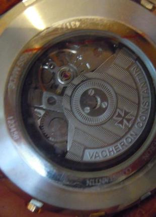 Часы наручные vacheron constantin geneve gold-black премиального ааа класса