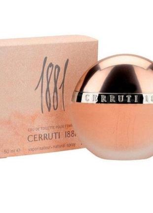 Оригінал cerruti 1881 pour femme 50 ml ( черутті пур фем ) туалетна вода