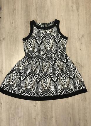 Платье с геометрическим принтом xl-xxl в стиле зара, zara, h&m, mango, massimo dutti