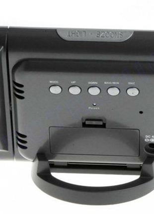 Часы метеостанция с проектором времени 8190