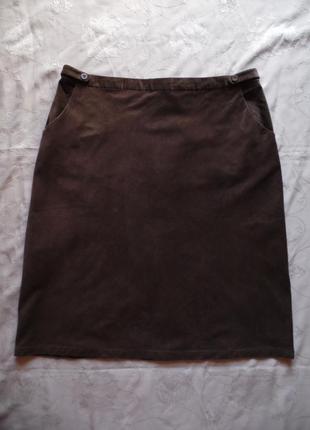Юбка бархат tulchan р-р 16 (44) - идет на 50- 50+.