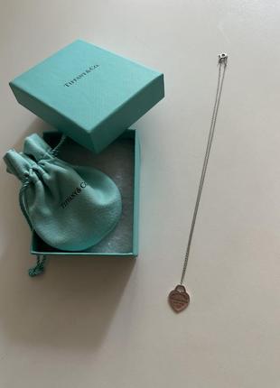 Подвеска tiffany &co полный набор оригинал