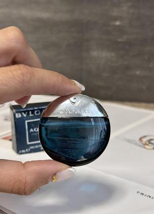 Туалетная вода bvlgari aqva pour homme 5 мл миниатюра