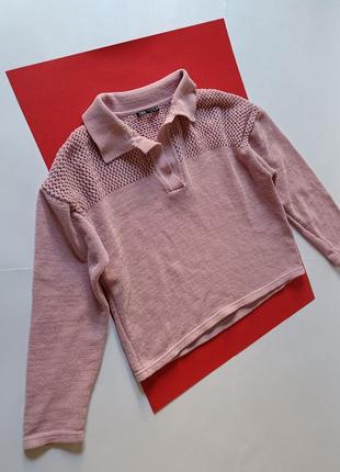 Рожева кофта джемпер zara