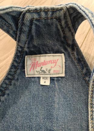 Джинсовий сарафан, 104см.