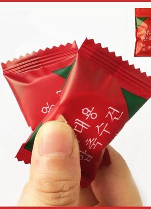 Полотенце-таблетка одноразовое прессованное для путешествий пачка 20 шт