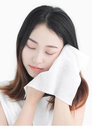 Полотенце-таблетка одноразовое прессованное для путешествий пачка 20 шт