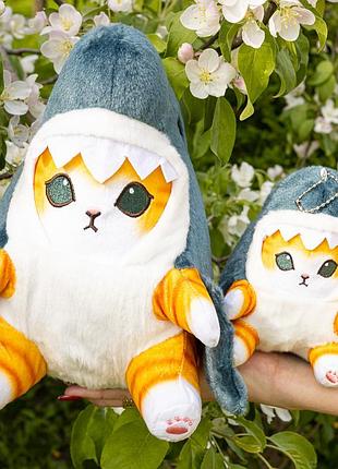 Мягкая игрушка кот акула