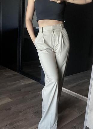 Брюки беж h&m