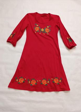 Платье вышиванка