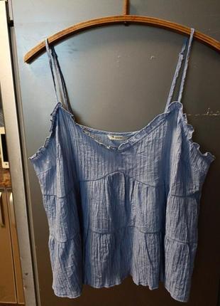 Топ, 50/52, віскоза, довжина 67, груди 120см