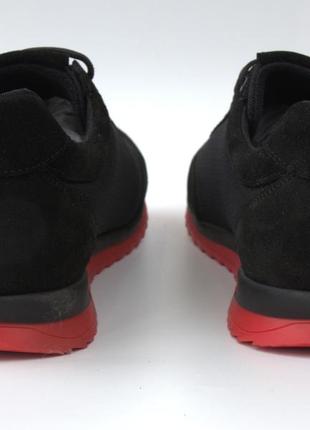 Чорні кросівки сітка кеди повсякденні чоловіче взуття великих розмірів rosso avangard ada set black bs4 фото
