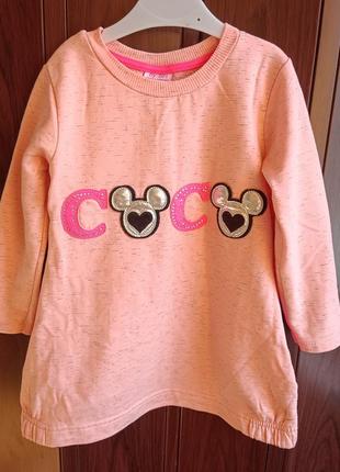 Платье/ туника для девочки 3-5 лет