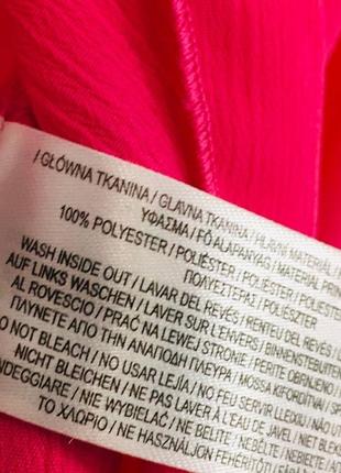 Блуза - накидка primark с завязкой розовый неон s4 фото
