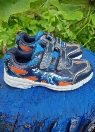 Кросівки шкіряні з динозавром стомпозавром clarks eur 27