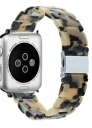 Ремешок apple watch 38/40mm resin band /moon/