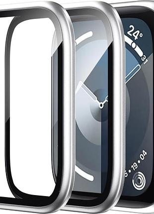 Стекло для apple watch wsken защитное стекло 41 мм серии 9 8 7, закаленное стекло 9h