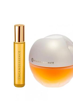 Жіночий парфумерно-косметичний набір avon incandessence з 2-х одиниць 50 мл+ 10 мл (ейвон інкандесен2 фото