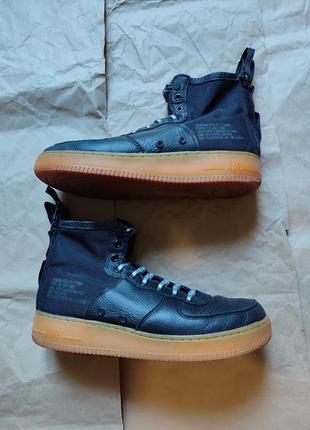 Nike air force черные / gum special field 917753-003 (р.44,5/ 28,5 см)