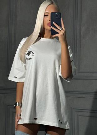 Футболка chrome hearts  чорні s m l xl  білі l xl