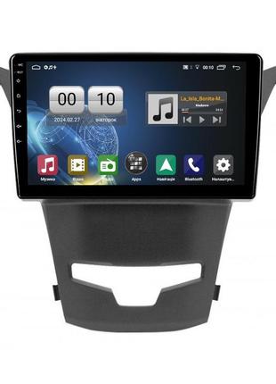 Штатна магнітола серії qiv q1 під ssangyong korando 3 actyon 2 2013-2017 9 дюймів