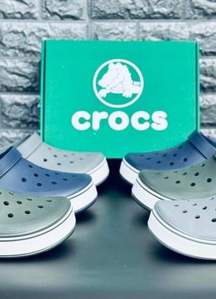 Мужские кроксы crocs шлёпанцы из пены