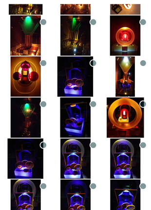 Флуоресценция оптического стекла