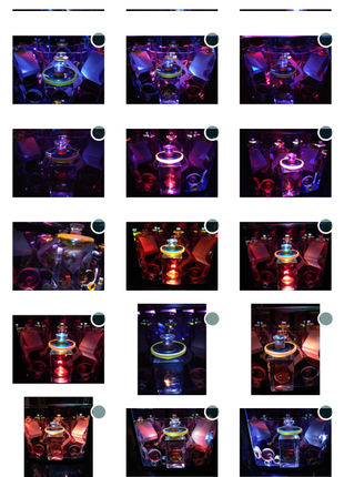 Флуоресценция оптического стекла