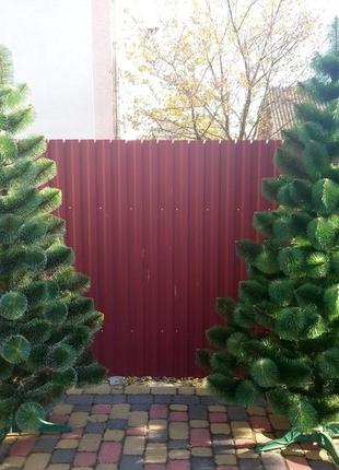 Сосна зеленая 1.5м искусственная новогодняя праздничная елка2 фото