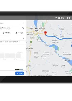Автомагнітола серії qiv q1 10" 2/32 (10", ips, 4core, 2/32gb, carplay/android auto)3 фото