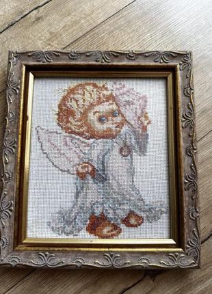 Картина «янгол» вышивка крестом