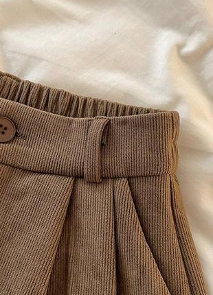 Стильні брюки з мікро-вельвету2 фото