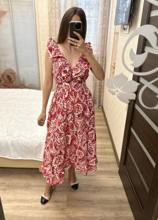 Бавовняне мідіплаття lc waikiki